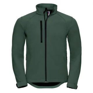 Jerzees Colours Herren Jacke, wasser- und windabweisend (Flaschengrün)