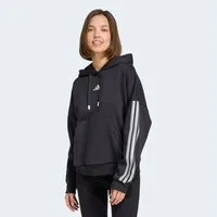 adidas Sportswear Kapuzensweatshirt HOLIDAY 3-STREIFEN FLEECE HOODIE