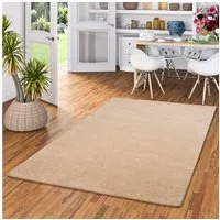 Snapstyle Veloursteppich Hochflor Velours Teppich Luna, Rechteckig, Höhe: 16 mm