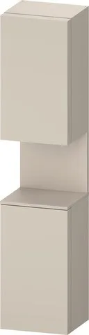 Duravit Qatego Hochschrank Taupe Supermatt 400x360x1760 mm - QA1346R91830000 QA1346R91830000