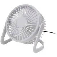 Platinet Tischventilator PTF322, 15 cm Durchmesser, USB Tischlüfter mit neigbarem Design