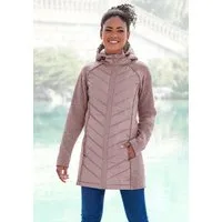 Vivance Steppjacke mit Strickfleece-Ärmeln