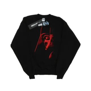 Star Wars Mens Vader Red Face Sweatshirt (Noir)