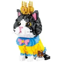 Balody 18404 - Katze mit Krone (Balody) Klemmbausteine Spielbausteine