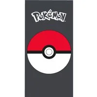 POKÉMON Badetuch Pokémon Pokeball Badetuch, Strandtuch 70x140cm 100% Baumwolle, 100% Baumwolle (1-St)