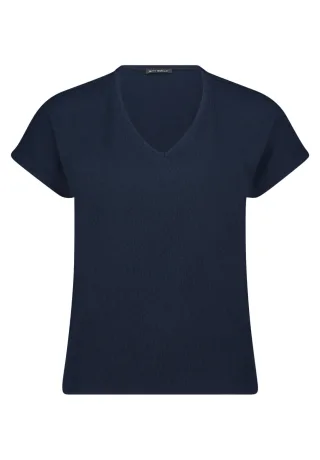 Betty Barclay - Strukturshirt dunkelblau - Gr. - 42