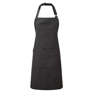 Premier Adults Unisex Annex Bib Apron (Schwarz)