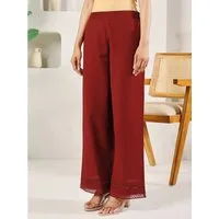 PfauGermany Palazzohose FIORRA Cotton Solid Palazzo