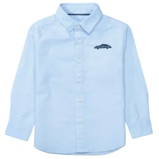 STACCATO - Kn.-Hemd oxford blue - Gr. - 128/134
