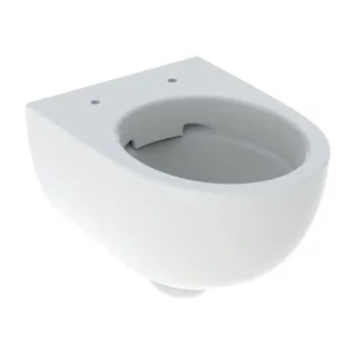 Geberit Renova Compact Wand-Tiefspül-WC 500377011 6/5 l, verkürzte Ausladung, geschlossene Form, rimfree, weiß