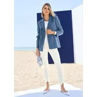 MADELEINE Kurzblazer Longblazer mit Struktur