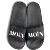 Youth Designz Moin Leuchtturm Unisex Badelatschen Flip Flops Badeschuh mit lustigen Logo für Damen und Herren