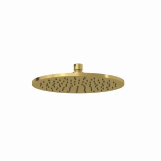 Kludi A-QA Tellerkopfbrause 250 mm flache Ausführung brushed gold, 64325N0-00 64325N0-00