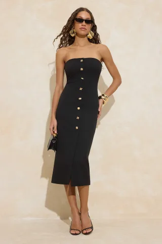 Elegantes, ärmelloses Maxikleid für Damen, ideal für den Abend.