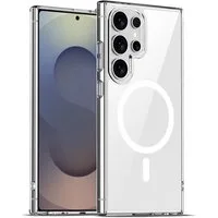 FITSU Handyhülle Case Transparent für Samsung Galaxy S25 Ultra Hülle MagSafe kompatibel 6,9 Zoll, Durchsichtige Hülle für Samsung Galaxy S25 Ultra Case Hybrid Cover