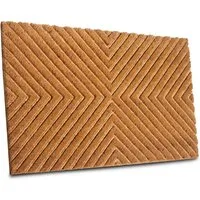 HANSE Home Fußmatte Mix Mats Kokos Geometric, Türmatte, rechteckig, Höhe: 15 mm, Strapazierfähig, pflegeleicht, robust, wetterfest, UV-beständig