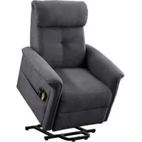 HomeGuru Massagesessel Elektrische Aufstehhilfe,Massagesessel,Liegefunktion,Vibration,Heizung (1-St., Packung), mit Relaxfunktion