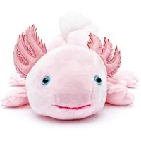Uni-Toys Kuscheltier Axolotl - verschiedene Farben - 32 cm (Länge) - Plüsch, Plüschtier, zu 100 % recyceltes Füllmaterial