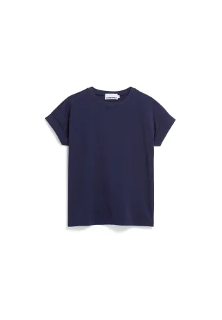 Armedangels - IDAARA T-SHIRT tinted navy - Gr. - L