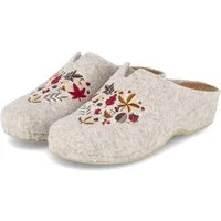 Kaerlek Kaerlek 2251-952 Lt.beige Damen Filz beige Pantolette
