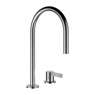 LAUFEN 2-Loch Waschtischmischer Kartell LAUFEN Schwenkauslauf Ausladung 166 mm Ausladung 166 mm ohne H3113320902201