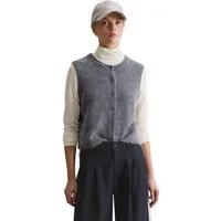 Marc O'Polo DENIM Strickweste aus Alpakawolle-Wolle-Mix