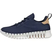 Ecco Gruuv Lea (weiches Nappaleder) navyblau Damen Sneaker