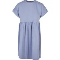 URBAN CLASSICS A-Linien-Kleid Urban Classics Damen Ladies Organic Empire Valance Tee Dress (1-tlg)