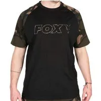FOX International T-Shirt Fox Black / Camo Outline T-Shirt - Angelshirt