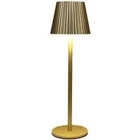 Coen Bakker Deco BV LED Außen-Tischleuchte Touch Tischlampe Dimmbar Akku In-/Outdoor IP44, Touch-Funktion, LED fest verbaut, Kaltweiß, Warmweiß, Tageslichtweiß
