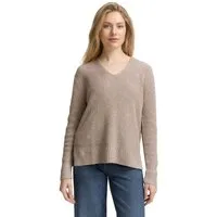 TOM TAILOR Strickpullover mit Rippstruktur