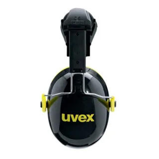 uvex K2H Helmkapselgehörschutz SNR 30 dB Größe S/M/L schwarz/gelb - 2600202
