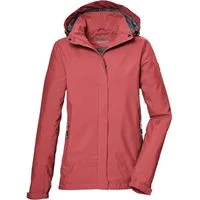 Killtec Outdoorjacke KOS 51 WMN JCKT Damenjacke: wasserdicht, atmungsaktiv, verstellbar, abnehmbare Kapuze