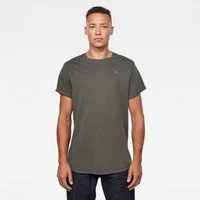 G-STAR Kurzarmshirt Lash Rundhals, Logoapplikation