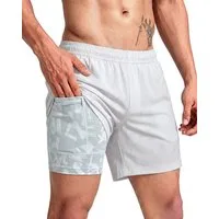MaaMgic Laufshorts Herren 2-in-1 atmungsaktiv Trainingsshorts Stretch kurz Sporthose (1-tlg)