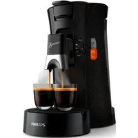 Philips Senseo Kaffeepadmaschine Select ECO CSA240/20, mit drei Kaffee-Einstellungen, aus 21% rec. Plastik, Memo-Funktion