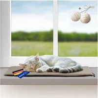 Rohrschneider Tierkissen Katzen Fensterliege selbstwärmende Katzendecke Katzenbett 2 Größen