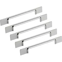 SO-TECH® Möbelgriff Bügelgriff ALVAR, BA 48 - 320 mm, inkl. Schrauben (5-St), BA 160 mm Chrom poliert von SCHÜCO ALU COMPETENCE