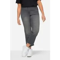 Angel of Style Regular-fit-Jeans 7/8-Jeans Claire Stretchkomfort geschnittener Saum