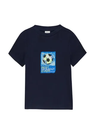 s.Oliver - T-Shirt blau - Gr. - 128/134