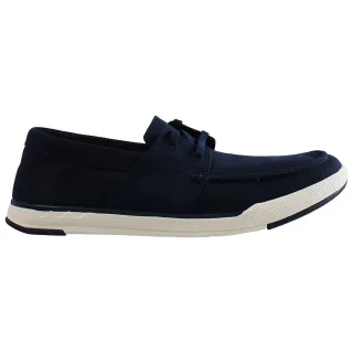 Clarks Schritt Isle Basis Herren Navy Schuhe
