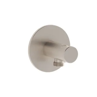 VitrA Origin Wandanschlussbogen mit Brauseabgang G1/2" und Handbrausehalterung gebürstet,A4262534 A4262534