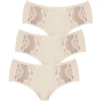 Nina Von C. Hüftslip 3er Pack Damen Hüftslip Slipboutique (Packung, 3-St) -
