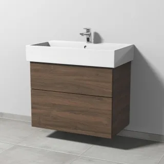 Sanipa 3way Waschtischunterbau zu Duravit Vero Air Waschtisch mit 2 Auszügen, Eiche-Arizona SM43480