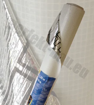 Dörken Delta Reflex mehrschichtige Alu Dampfsperre 75 m² (2,72/m²)