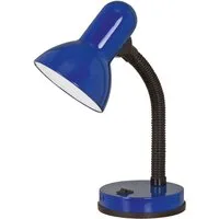 EGLO Tischleuchte BASIC, Ein-/Ausschalter, ohne Leuchtmittel, Leuchtmittel wechselbar, Ø12,5 x H30 cm / exkl. 1 x E27 (je max. 40W) / Wippschalter