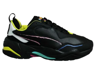 Puma Thunder x Bradley Theodore Black Leder Schnürung Herren Trainer 369394 01
