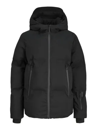 JACK&JONES - JCOFUSION TECHNICAL PUFFER JACKET JNR Black - Gr. - 152