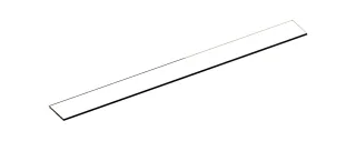 Keuco Glasabl. Ersatzteil SPS 90110 754x80x6mm, 90110000048 90110000048