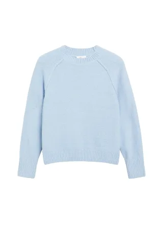 s.Oliver - Strickpullover blau - Gr. - 38
